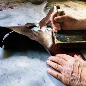 Σπύρωμα δέρματος για βιβλιοδεσία